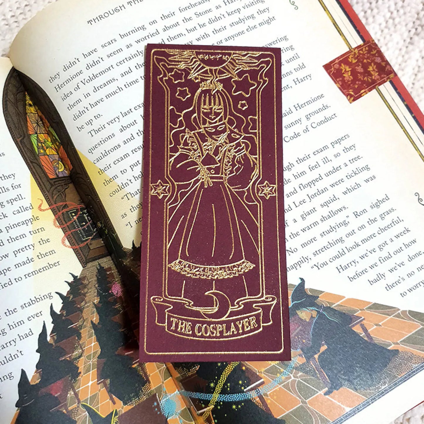 Cardcaptor Sakura Clow Card Inspired Bookmarks | Gold foil, 90s anime, kawaii (Pre-Order)