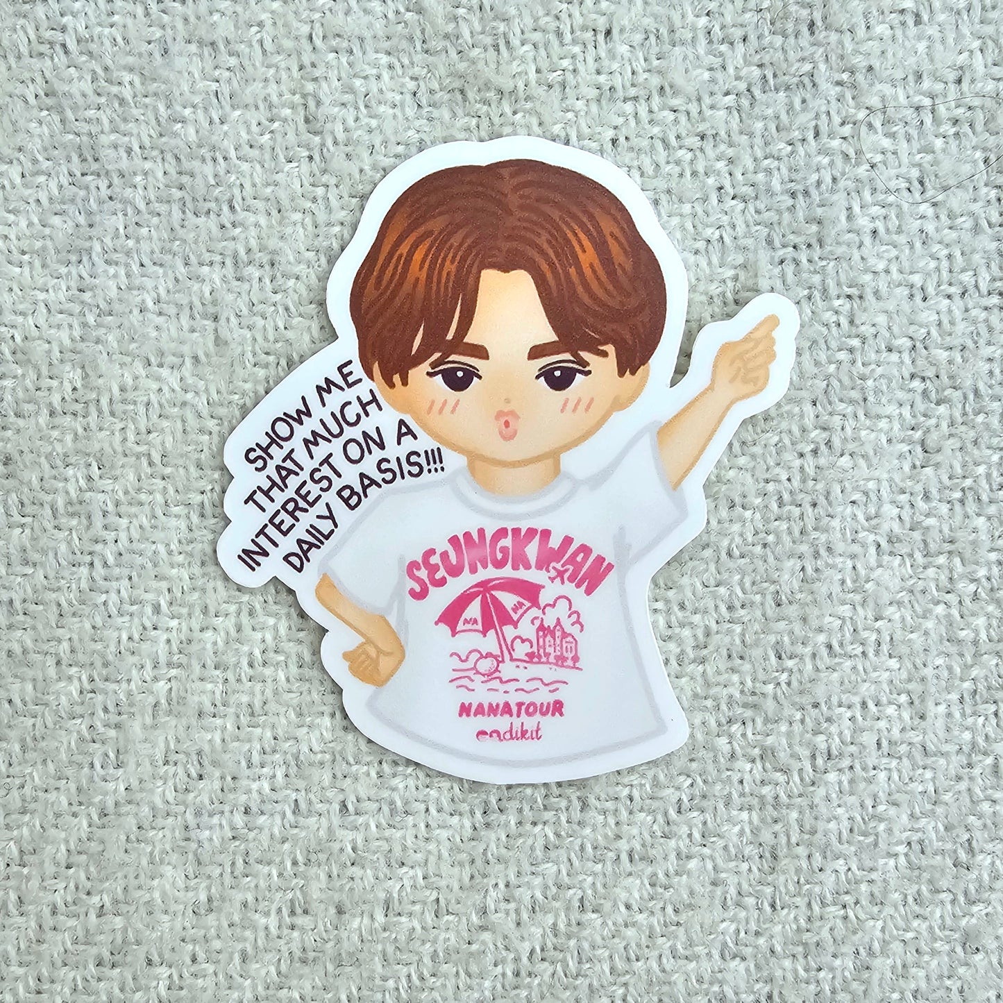 Nana Tour with SEVENTEEN Chibi Stickers