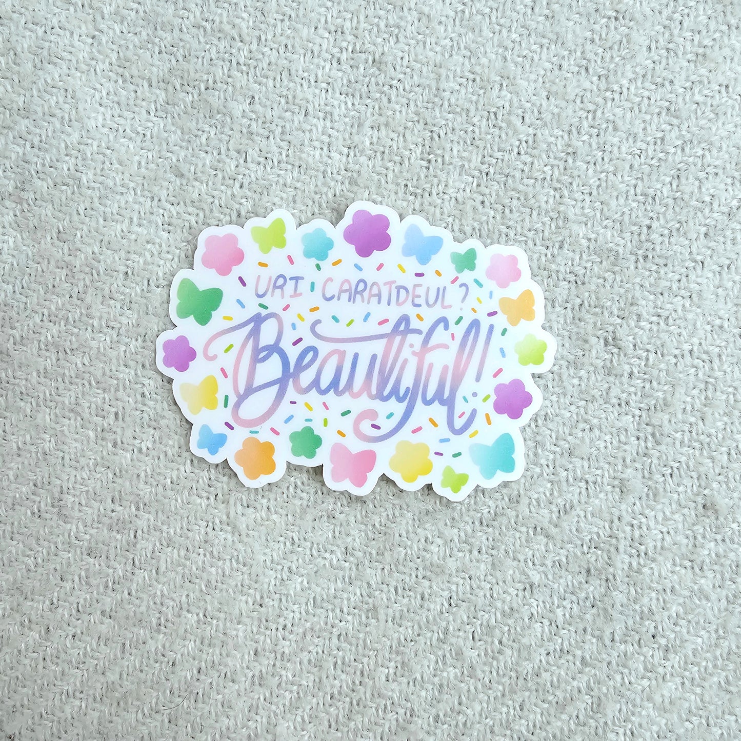 SEVENTEEN 2015-2017 Songs Lyrics Stickers | Pretty U, Beautiful, Campfire, Pinwheel