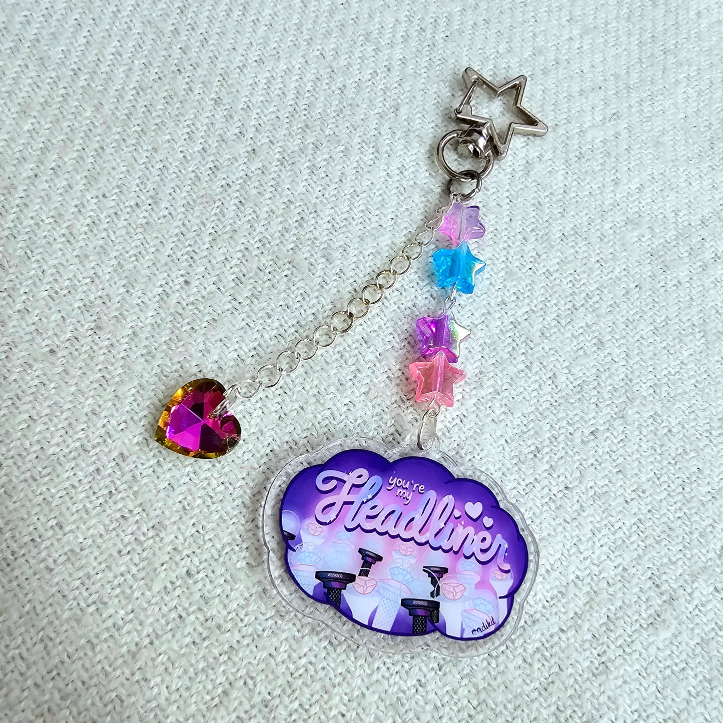 SEVENTEEN Headliner Acrylic Keychain Charm