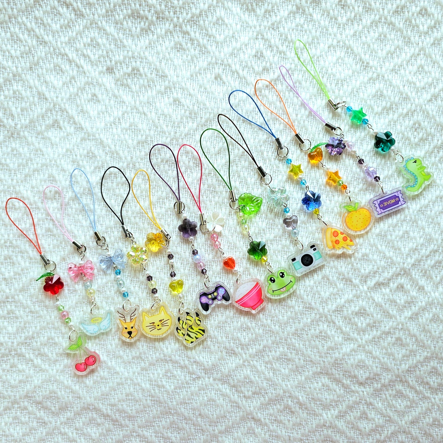 SEVENTEEN Icons Beaded Phone Charms