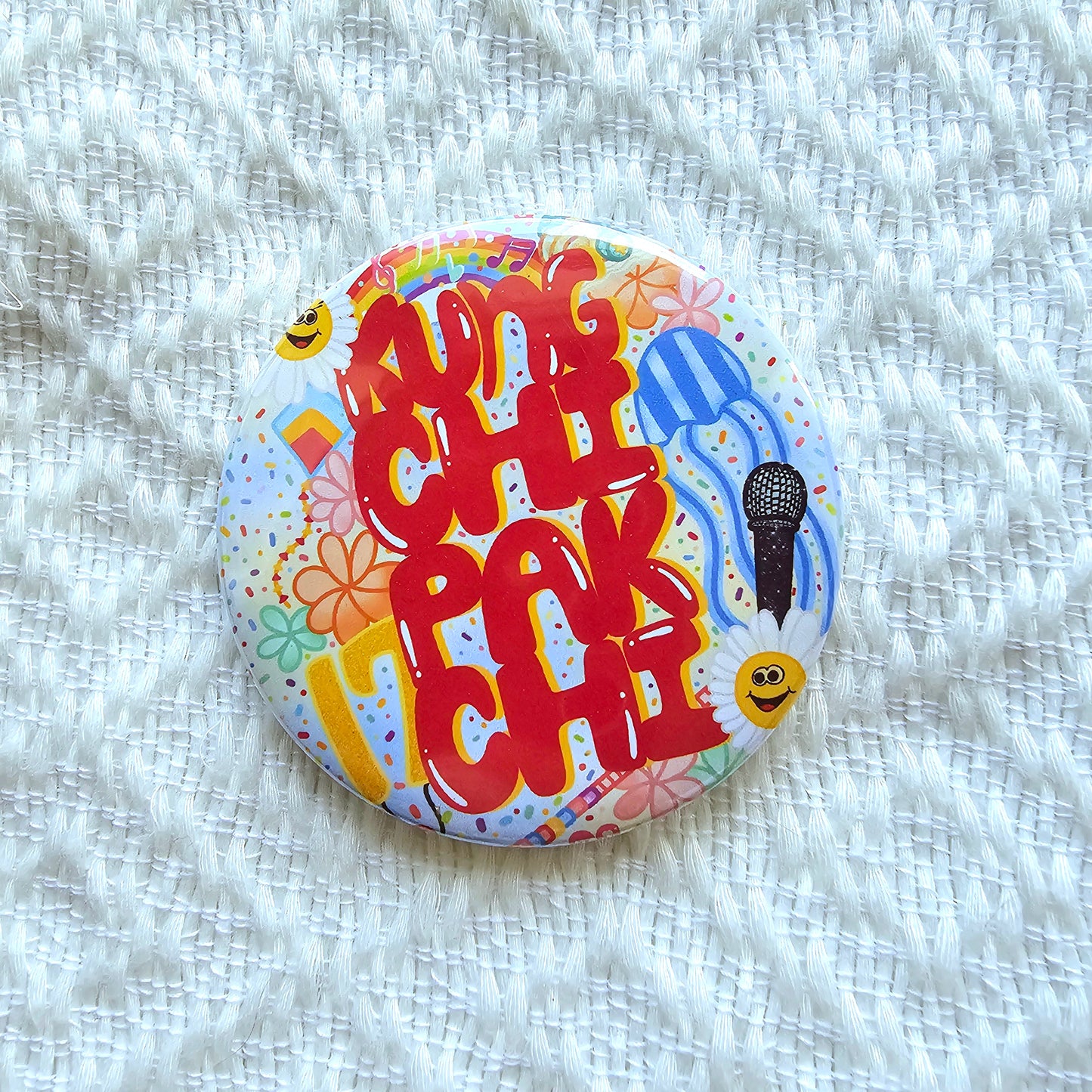 SEVENTEEN Lyrics Button Pins (58mm)