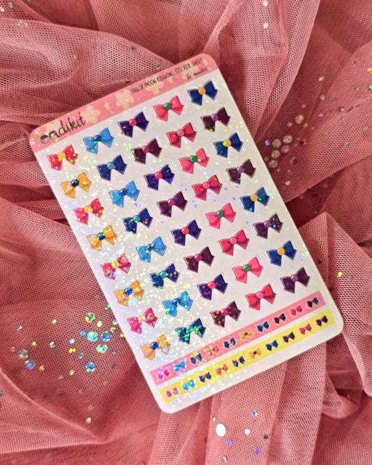 Sailor Moon Ribbons Sticker Sheet