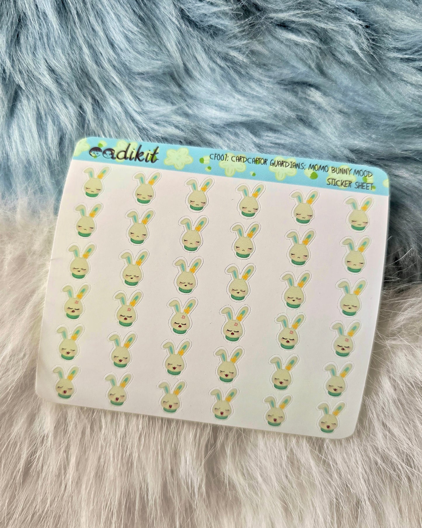 Cardcaptor Sakura's Guardians Mood Sticker Sheets ft. Kero chan, Spinel Sun, & Momo Bunny san