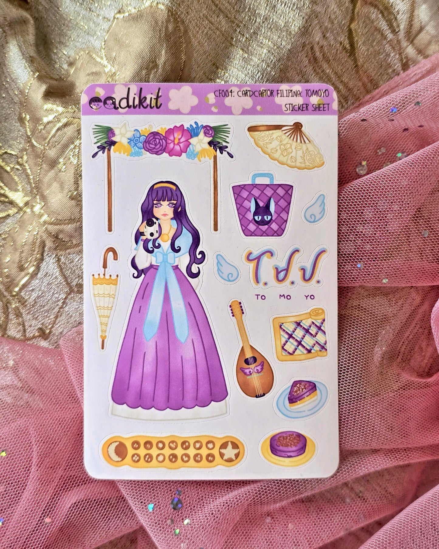 Cardcaptor Sakura and Tomoyo Filipina Sticker Sheets