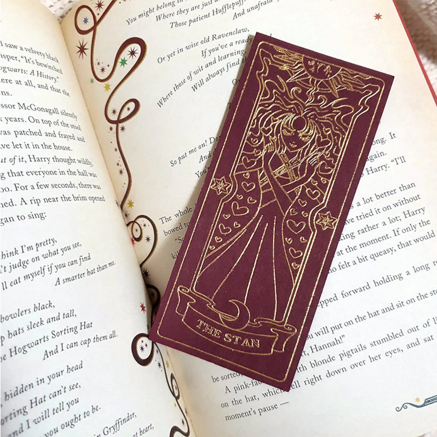 Cardcaptor Sakura Clow Card Inspired Bookmarks | Gold foil, 90s anime, kawaii (Pre-Order)