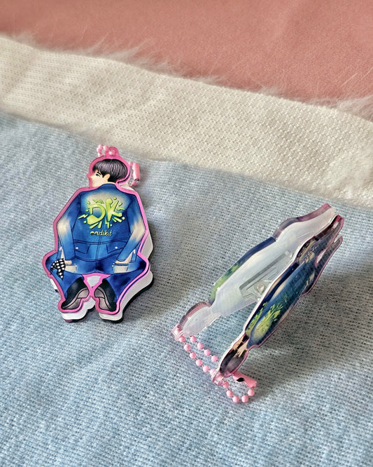 BSS (SEVENTEEN) - CBZ (Primetime) - Seok (DK) Acrylic Clipper/Book Binder Charm