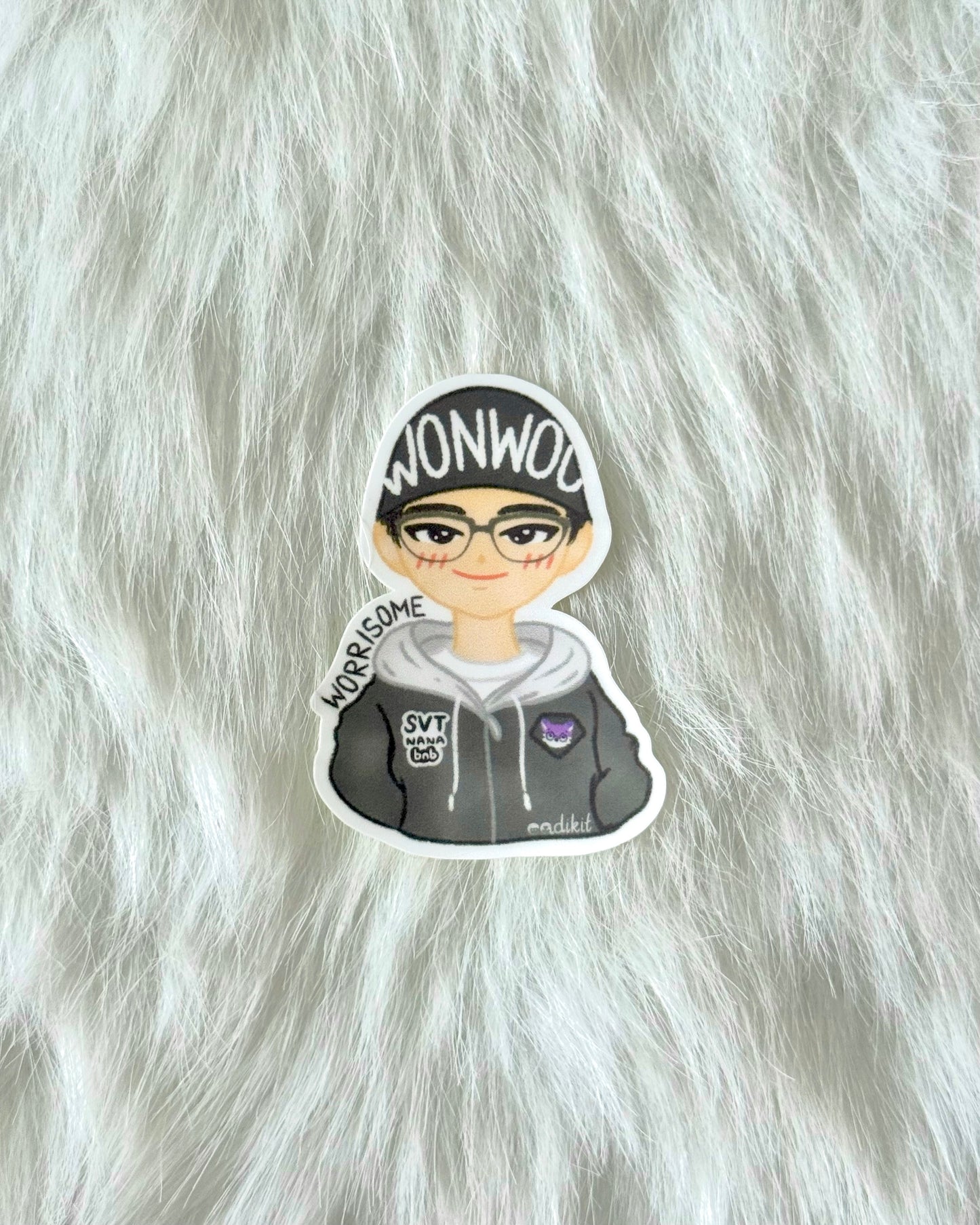 Nana BNB with SEVENTEEN Chibi Stickers