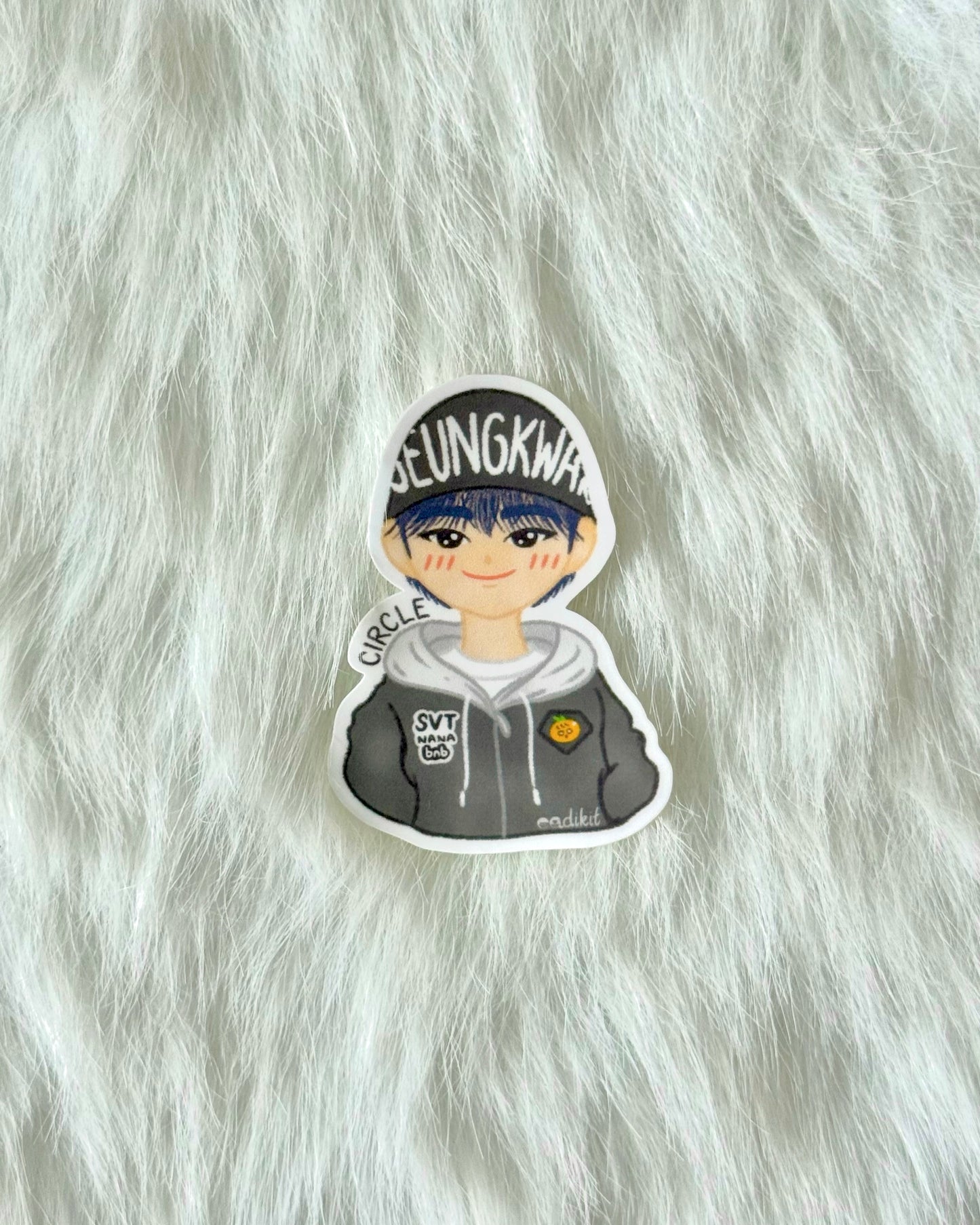 Nana BNB with SEVENTEEN Chibi Stickers