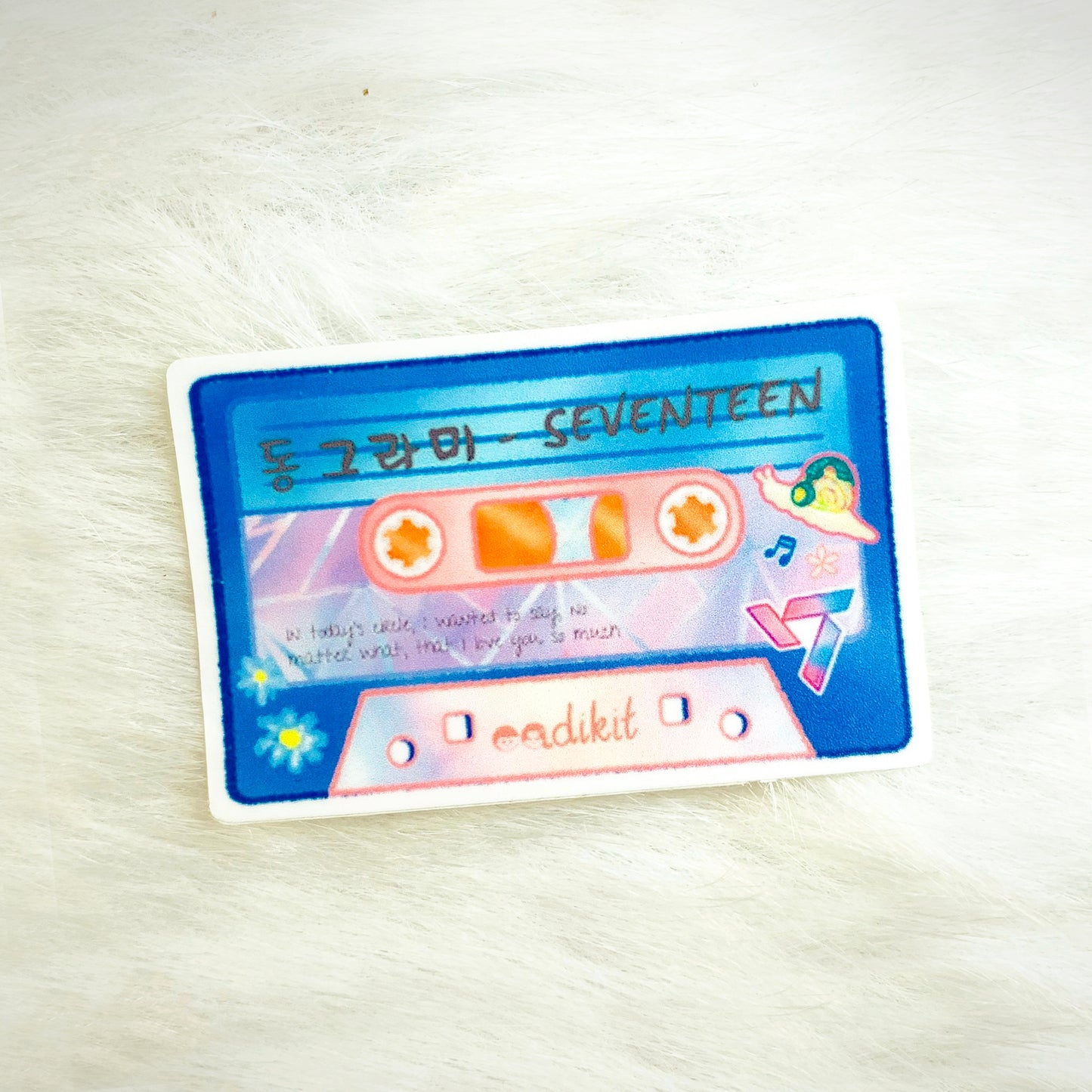 SEVENTEEN Encircled & Happy Burst Day (2025) Song Lyrics Stickers