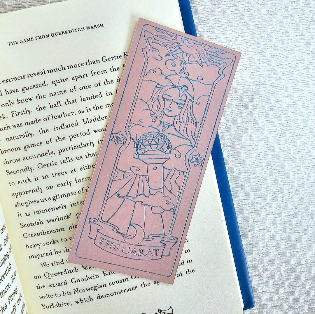 The Carat Clow Card Bookmark | K-Pop Seventeen & Cardcaptor Sakura inspired (Pre-Order)