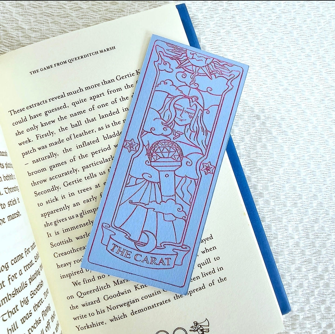 The Carat Clow Card Bookmark | K-Pop Seventeen & Cardcaptor Sakura inspired (Pre-Order)