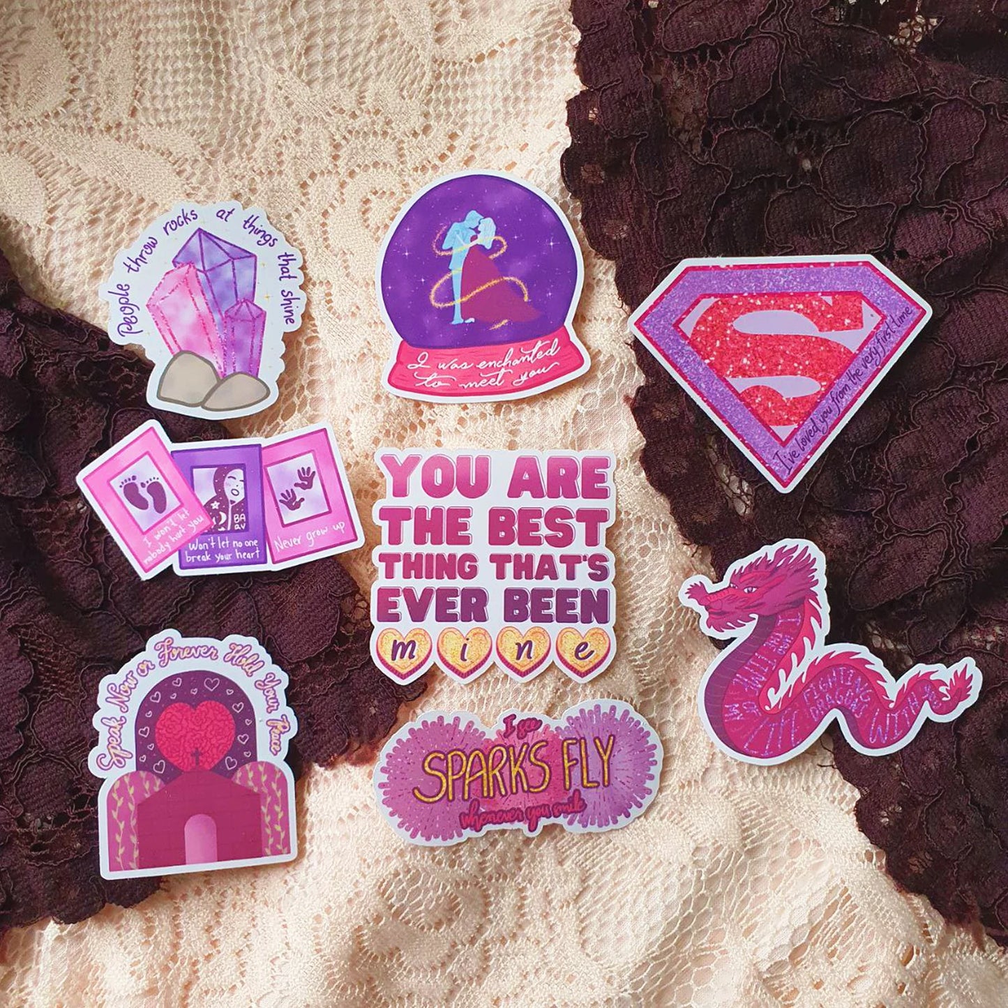 Speak Now (Taylor's Version) Lyric Sticker Packs