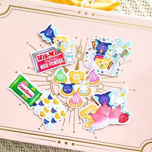 Cardcaptor Sakura's Guardians x Filipino Candies Holographic Sticker Pack