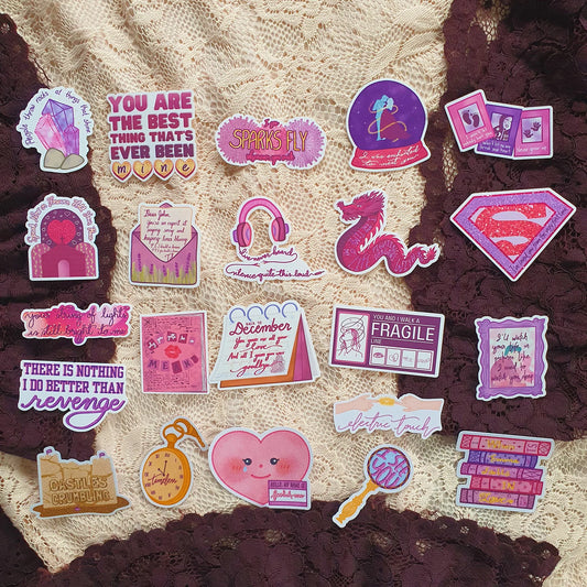 Speak Now (Taylor's Version) Lyric Sticker Packs