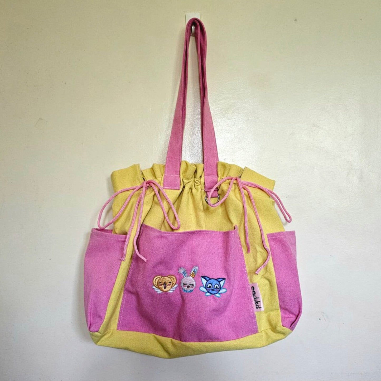 Cardcaptor Sakura Catch-Me Drawstring Tote Bag