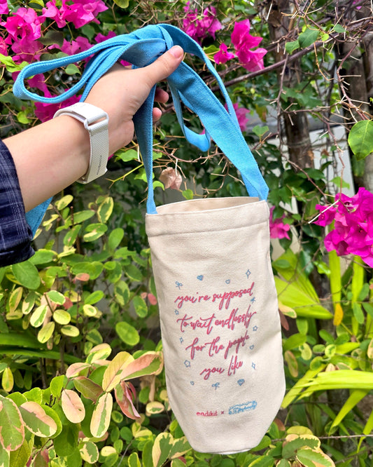 [PRE-ORDER] SEVENTEEN Endless Errands Bag - for cup or tumbler, carat bong, small items, daily chores, etc.