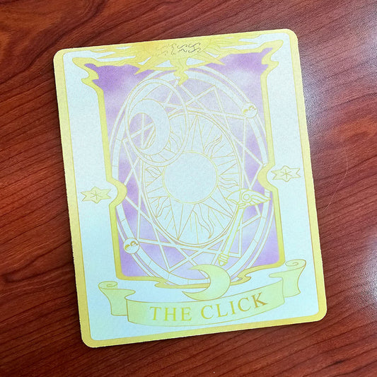 The Click Mouse Pad inspired by Cardcaptor Sakura Clow Cards