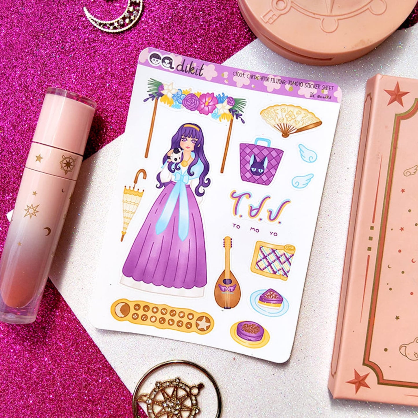 Cardcaptor Sakura and Tomoyo Filipina Sticker Sheets